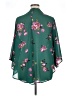 Torrid 100% Polyester Green Kimono Size 1X - 2X Plus (1) - photo 2