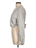 Rag & Bone Stripes Silver Long Sleeve Blouse Size L - photo 5