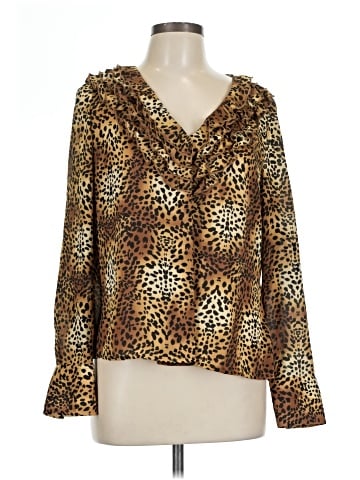 Jones New York Signature Long Sleeve Blouse (view 1)