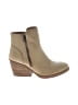 Korks Tan Ankle Boots Size 8 - photo 1
