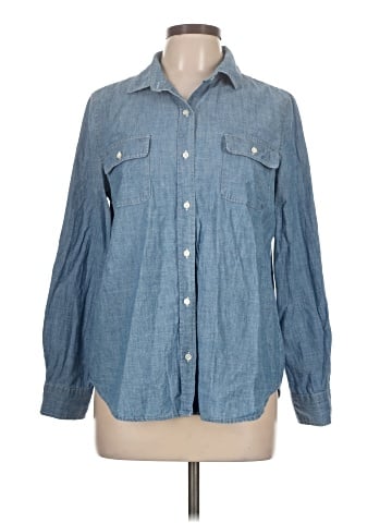 J. McLaughlin Long Sleeve Button-Down Shirt (view 1)