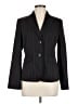 Ann Taylor Stripes Black Wool Blazer Size 6 - photo 1