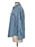 J. McLaughlin 100% Cotton Blue Long Sleeve Button-Down Shirt Size L - photo 5