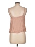 The Fold 100% Polyester Tan Sleeveless Top Size 12 - photo 2