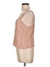 The Fold 100% Polyester Tan Sleeveless Top Size 12 - photo 5