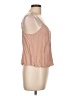The Fold 100% Polyester Tan Sleeveless Top Size 12 - photo 4