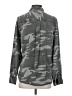 Express 100% Lyocell Camo Gray Long Sleeve Button-Down Shirt Size XS - photo 2