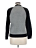 J.Crew 100% Cotton Gray Track Jacket Size 8 - photo 2