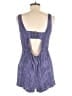 Roxy 100% Viscose Chevron-herringbone Purple Romper Size S - photo 2