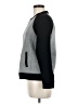 J.Crew 100% Cotton Gray Track Jacket Size 8 - photo 5
