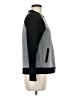 J.Crew 100% Cotton Gray Track Jacket Size 8 - photo 4
