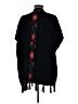 David & Young 100% Acrylic Black Poncho One size - photo 2