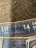 Gap Solid Blue Jeans Size 14 - photo 3