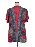 Lane Bryant Red Short Sleeve Blouse Size 14 - 16 Plus - photo 2
