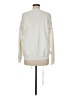 Milly Ivory Long Sleeve Top Size M - photo 2
