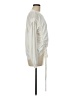 Milly Ivory Long Sleeve Top Size M - photo 4