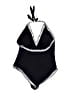 Unbranded Polka Dots Black One Piece Swimsuit Size L - photo 2