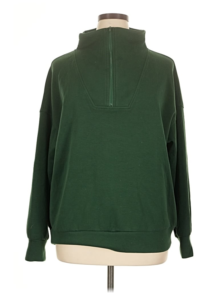 Pre-owned Pinspark Turtleneck Sweater In Green