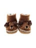 Hanna Andersson Brown Booties Size 9 - 10 Kids - photo 2