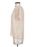 Broadway & Broome 100% Polyester Ivory Short Sleeve Blouse Size XS - photo 5