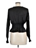 Topshop Black Long Sleeve Blouse Size 6 - photo 2