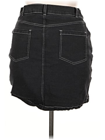 Unique Vintage Denim Skirt (view 2)