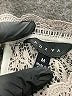 Adiva Silver Short Sleeve Blouse Size M - photo 7