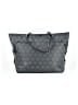 Adrienne Vittadini Print Gray Black Tote One size - photo 1