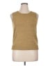 Josephine Chaus Gold Sweater Vest Size XL - photo 1