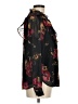 The Limited Floral Multi Color Black Long Sleeve Blouse Size M - photo 4