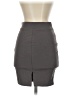 Unbranded Solid Gray Formal Skirt Size S - photo 2