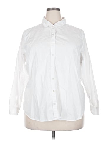 Cj Banks Long Sleeve Button-Down Shirt (view 1)