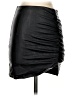Assorted Brands Solid Black Faux Leather Skirt Size S - photo 1