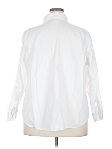 Cj Banks Long Sleeve Button-Down Shirt (view 2)