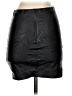 Assorted Brands Solid Black Faux Leather Skirt Size S - photo 2