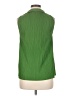 Zara 100% Polyester Green Sleeveless Blouse Size M - photo 2