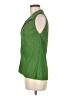 Zara 100% Polyester Green Sleeveless Blouse Size M - photo 5