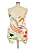 Antonio Melani 100% Polyester Ivory Orange Sleeveless Top Size 18 - photo 2