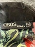 ASOS 100% Polyester Tropical Black Casual Skirt Size UK 8 / US 4 - photo 3