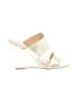 Lulus Metallic Ivory Wedges Size 8 1/2 - photo 1