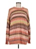 American Eagle Outfitters Stripes Orange Pullover Sweater Size M - photo 1