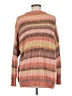 American Eagle Outfitters Stripes Orange Pullover Sweater Size M - photo 2