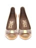 Salvatore Ferragamo Ivory Tan Heels Size 7 - photo 2