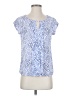 Express 100% Polyester Blue Short Sleeve T-Shirt Size XS - photo 1