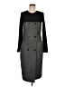 Max Mara Houndstooth Gray Casual Dress Size 8 - photo 1