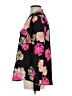 Calvin Klein 100% Polyester Floral Black Long Sleeve Blouse Size S - photo 5