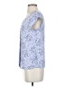 Express 100% Polyester Blue Short Sleeve T-Shirt Size XS - photo 5