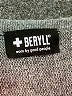 Beryll 100% Cashmere Gray Poncho One size - photo 7