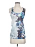 Sans Souci 100% Polyester Blue Sleeveless Top Size S - photo 1