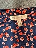 Lila Rose 100% Polyester Blue 3/4 Sleeve Blouse Size M - photo 7
